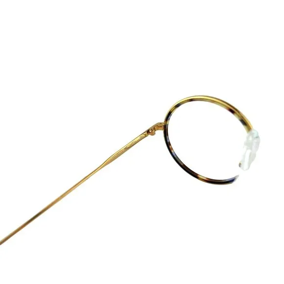 ANDY WOLF 4783 C: 3 (BROWN / GOLD) 46-21-145 Eyeglass Frames